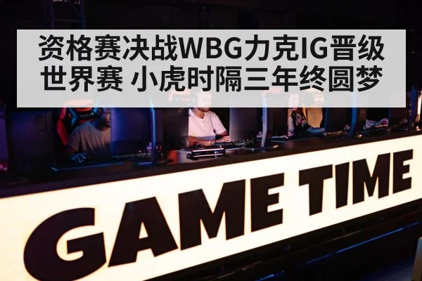 资格赛决战WBG力克IG晋级世界赛 小虎时隔三年终圆梦